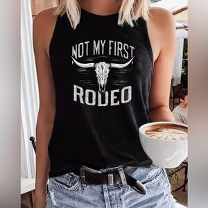 Not my first rodeo tank top - new no tags.